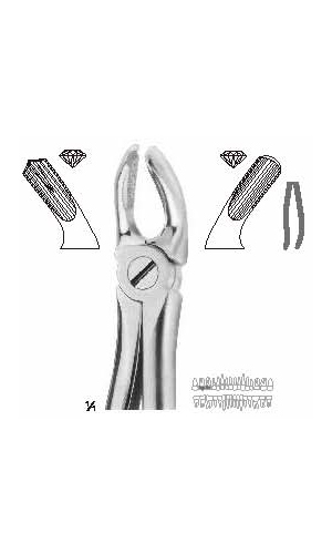 Extracting forceps Ergo,Dimond Coated,