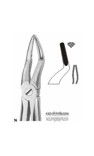 Extracting forceps Ergo,Dimond Coated,