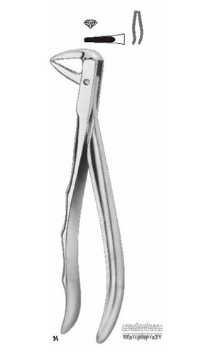 Extracting forceps Ergo,Dimond Coated,